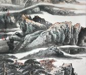 向伟_中国画_暗香浮动月黄昏